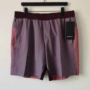 NWT LULULEMON HDKB/HDSR Red Burgundy T.H.E. Shorts 9" Lined Amphibious Men's XXL